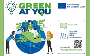 Conoce el proyecto europeo Green at You: Innovaciones Sociales para Empleo Verdes y Digitales inclusivos