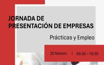 Asiste a la Jornada de Presentación de Empresas organizada por la ETSIDI el jueves 20 de febrero