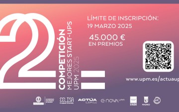 Participa en la 22 Competición actúaupm y emprende en la Universidad